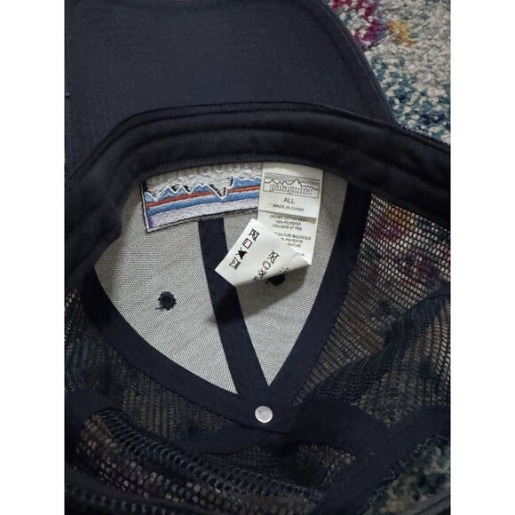 Patagonia Blue P-6 LoPro Trucker Hat - Picture 4 of 5